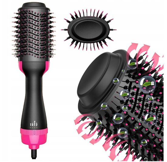 Plaukų formavimo šukos, daugiafunkcinis plaukų šepetys-džiovintuvas